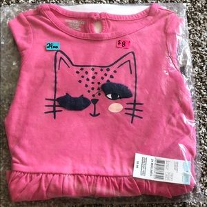 Baby Girl 2Pc Set with kitten